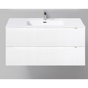 Тумба с раковиной BelBagno Etna 100х45 bianco lucido (ETNA-1000-2C-SO-BL-P, BB1000ETL)