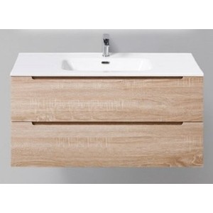 Тумба с раковиной BelBagno Etna 100х45 rovere bianco (ETNA-1000-2C-SO-WO-P, BB1000ETL)