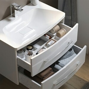 Тумба под раковину Aqwella Neringa 79,5х49 белая (NER0108)