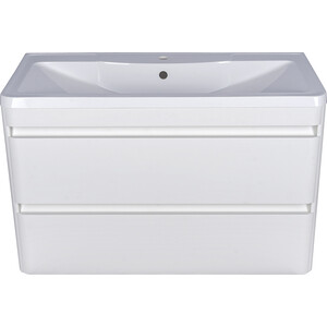 Тумба под раковину Style line Атлантика Люкс 100 подвесная, антискрейч (СС-00000693)