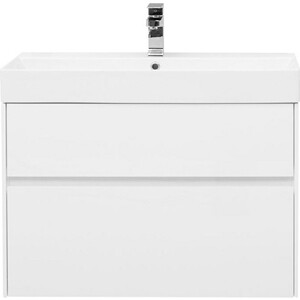 Тумба под раковину Aquanet Бруклин 85 белая (203960)