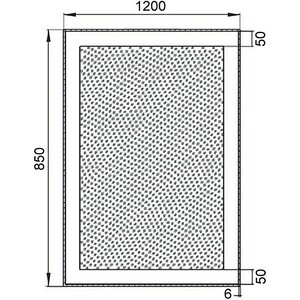 Зеркало Aquanet Алассио 120 (196640)
