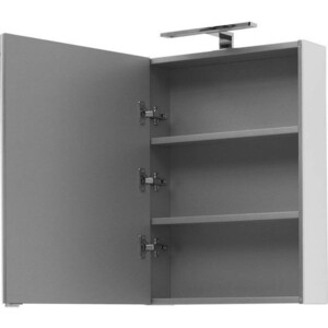 Зеркальный шкаф Aquanet Верона 50 с подсветкой, белый (207763, 179947)