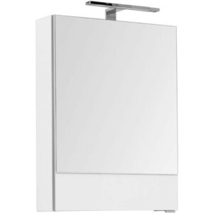 Зеркальный шкаф Aquanet Верона 50 с подсветкой, белый (207763, 179947)