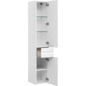 Пенал Aquanet Палермо 35 правый, белый (203943)