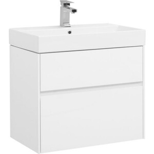 Тумба под раковину Aquanet Бруклин 70 белая (203959)