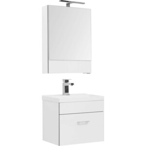 Тумба под раковину Aquanet Верона 50 белая (207765)