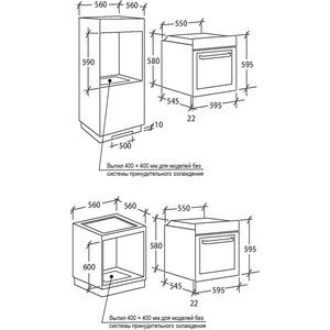 Электрический духовой шкаф Candy FCS 100 X/E1