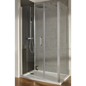 Душевой уголок Jacob Delafon Contra 140x80x200 стекло прозрачное, профиль хром (E22T91-GA, E22L50-GA, E22FT80-GA, E22BW90-GA)