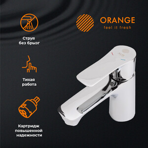 Смеситель для раковины Orange Aristo хром (M19-021cr)
