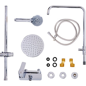 Душевая система Orange Otto со смесителем, хром (M22-911cr)