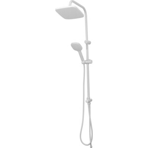 Душевой гарнитур Orange с верхним душем, белый (OW04w)