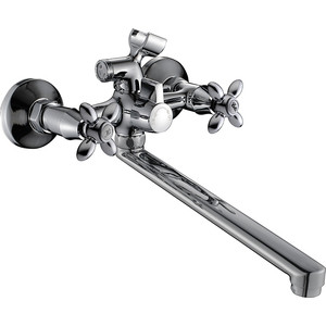 Смеситель для ванны Agger Retro универсальный с лейкой (A1921100)