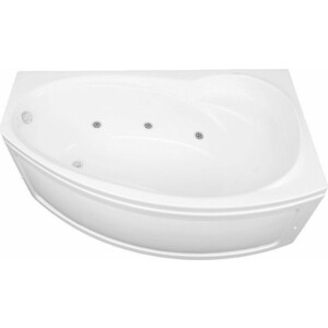 Акриловая ванна Aquanet Jersey 170х100 R правая, с каркасом, без гидромассажа (205329)