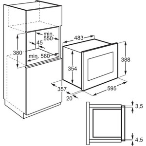 Встраиваемая микроволновая печь Electrolux LMS4253TMX