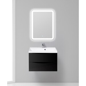 Тумба под раковину BelBagno Marino 70 nero lucido (MARINO-700-2C-SO-NL-P)