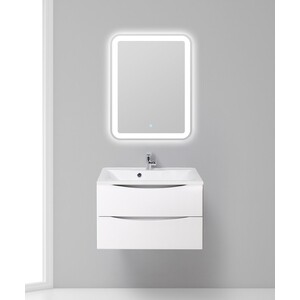Тумба под раковину BelBagno Marino 75 bianco lucido (MARINO-750-2C-SO-BL-P)