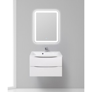 Тумба под раковину BelBagno Marino 75 bianco opaco (MARINO-750-2C-SO-BO-P)