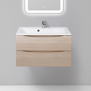 Тумба под раковину BelBagno Marino 80 rovere grigio (MARINO-800-2C-SO-RG-P)