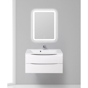 Тумба под раковину BelBagno Marino 90 bianco lucido (MARINO-900-2C-SO-BL-P)