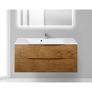 Тумба с раковиной BelBagno Marino 120 rovere nature (MARINO-1200-2C-SO-RN-P, BB1200/450-LV-MR-PR)