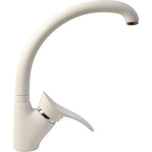 Смеситель для кухни Mixline ML-GS01 белый 331 (4620031443476)