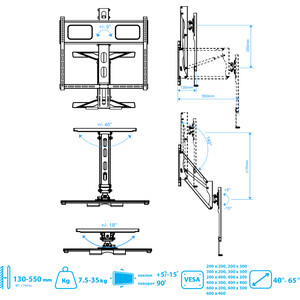 Кронштейн Kromax ATLANTIS-99