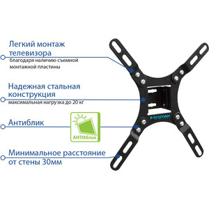 Кронштейн Kromax VEGA-8