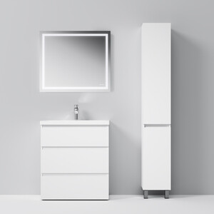 Пенал Am.Pm Gem S 30 правый, белый глянец (M91CSR0306WG)