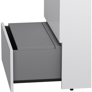 Тумба с раковиной Am.Pm Gem S 60 три ящика, белый глянец (M91FSX0602WG, M90WCC0602WG)