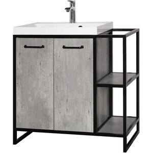 Тумба под раковину Style line Лофт 100 Бетон (ЛС-000010021)