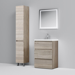 Мебель для ванной Am.Pm Gem S 60 три ящика, светлый дуб