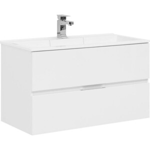Тумба под раковину Aquanet Алвита 90 белая (235340)