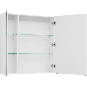 Зеркальный шкаф Aquanet Алвита 100 белый (235344)