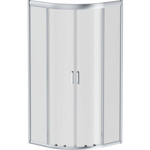 Душевой уголок Am.Pm Gem 90x90 прозрачный, матовое серебро (W90G-401-090WT)
