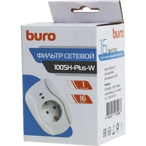 Сетевой фильтр Buro 100SH-Plus-W