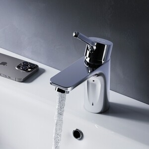 Смеситель для раковины Am.Pm X-Joy S с донным клапаном, хром (F85B82100)