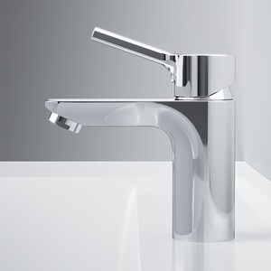 Смеситель для раковины Am.Pm X-Joy S с донным клапаном, хром (F85B82100)