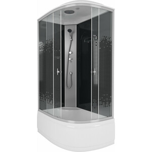 Душевая кабина Niagara NG-7510-14L BLACK 120х80х215 левая