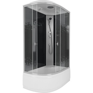 Душевая кабина Niagara NG-7510-14R BLACK 120х80х215 правая