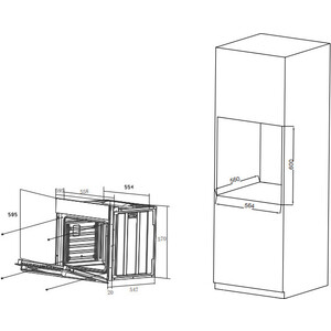 Электрический духовой шкаф Haier HOX-P11HGW