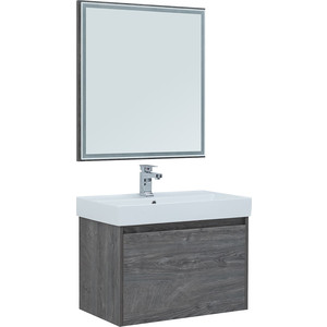 Тумба под раковину Aquanet Nova Lite 75 один ящик, дуб рошелье (242274)