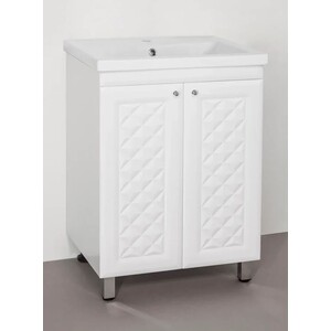 Тумба под раковину Style line Канна Люкс 60 белая (ЛС-00000726)