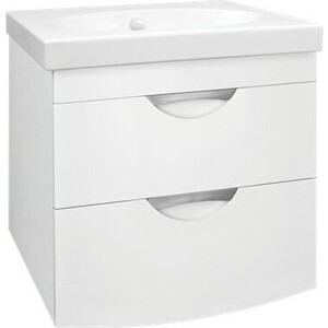 Тумба под раковину Style line Жасмин-2 Люкс 60 белая (ЛС-00000728)