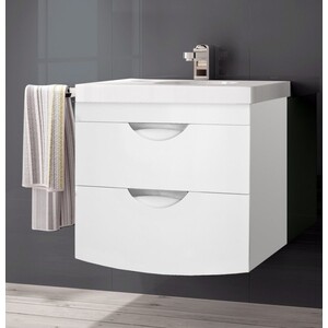 Тумба под раковину Style line Жасмин-2 Люкс 60 белая (ЛС-00000728)