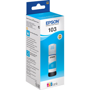 Контейнер с чернилами Epson L3100/3101/3110/3150/3151 голубые (C13T00S24A)