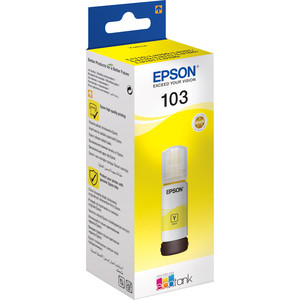 Контейнер с чернилами Epson L3100/3101/3110/3150/3151 желтые (C13T00S44A)