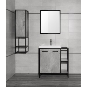 Зеркало Style line Лофт 60 бетон (ЛС-000010023)