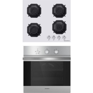 Встраиваемый комплект MAUNFELD EGHG.64.2CW/G + MGOG.673S