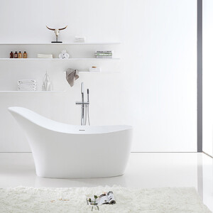 Акриловая ванна Abber 170x75 отдельностоящая (AB9245)